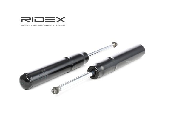 RIDEX 854S1578: Amortiguador Eje delantero, Presión de gas, Amortiguador con asiento de muelle