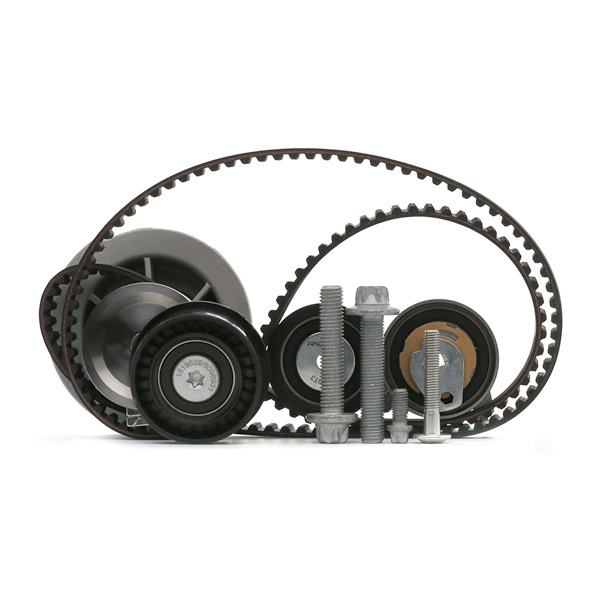 RIDEX 3096W0121: Distributieriem set + waterpomp Aantal tanden: 162, Breedte 2 [mm]: 20,00mm, Met waterpomp