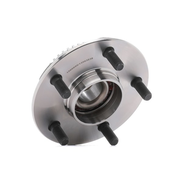RIDEX 654W0943: Kit de roulement de roue Essieu arrière, gauche, droit