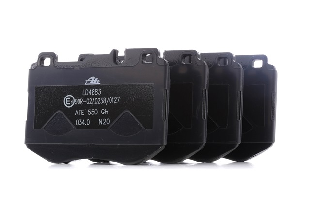 ATE Ceramic 13.0470-4883.2 Τακάκια φρένων MERCEDES-BENZ E-class Sedan (W213) 156 PS Βενζίνη κόστος