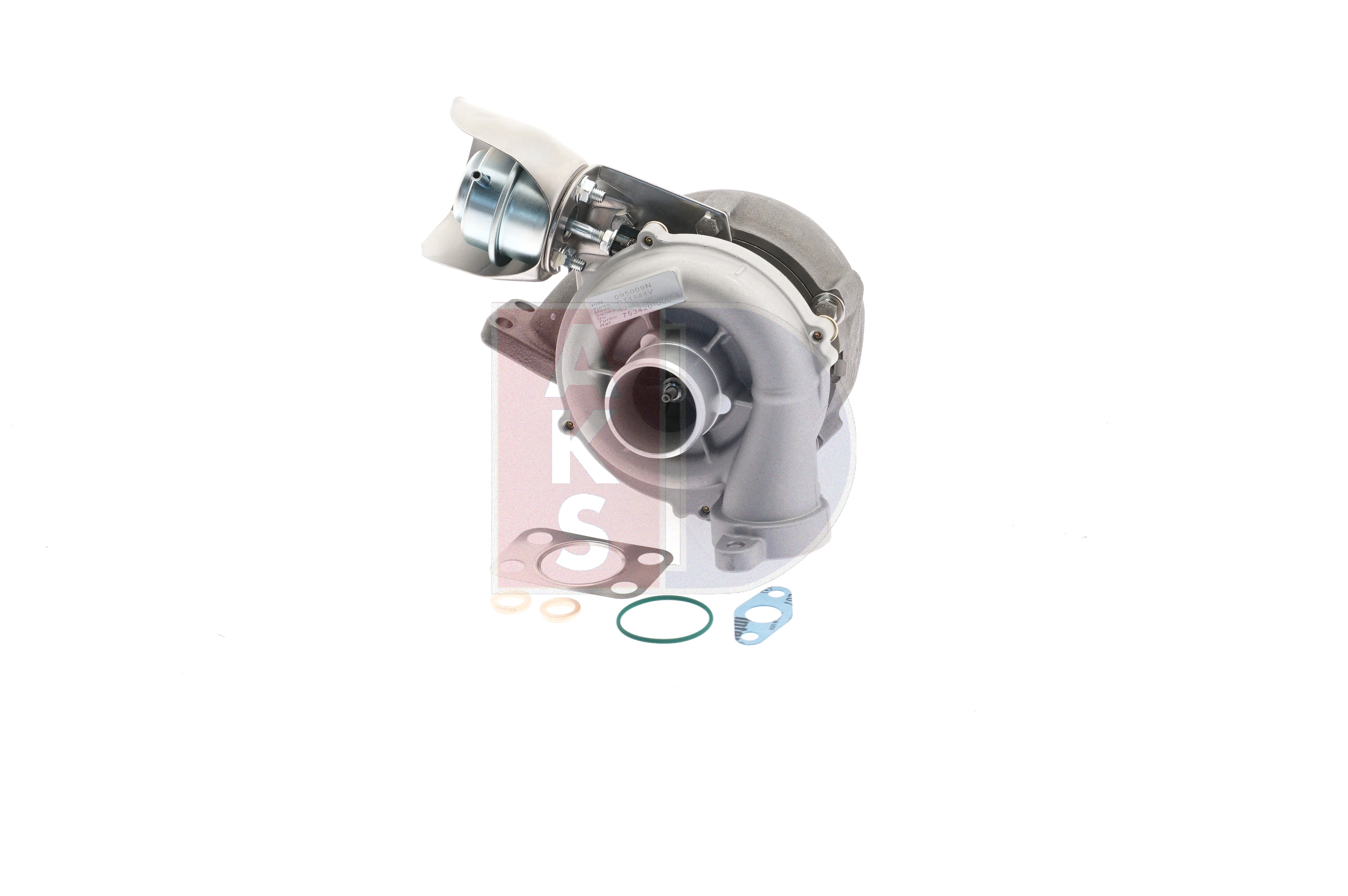AKS DASIS 095009N: Turboaggregat med packningar