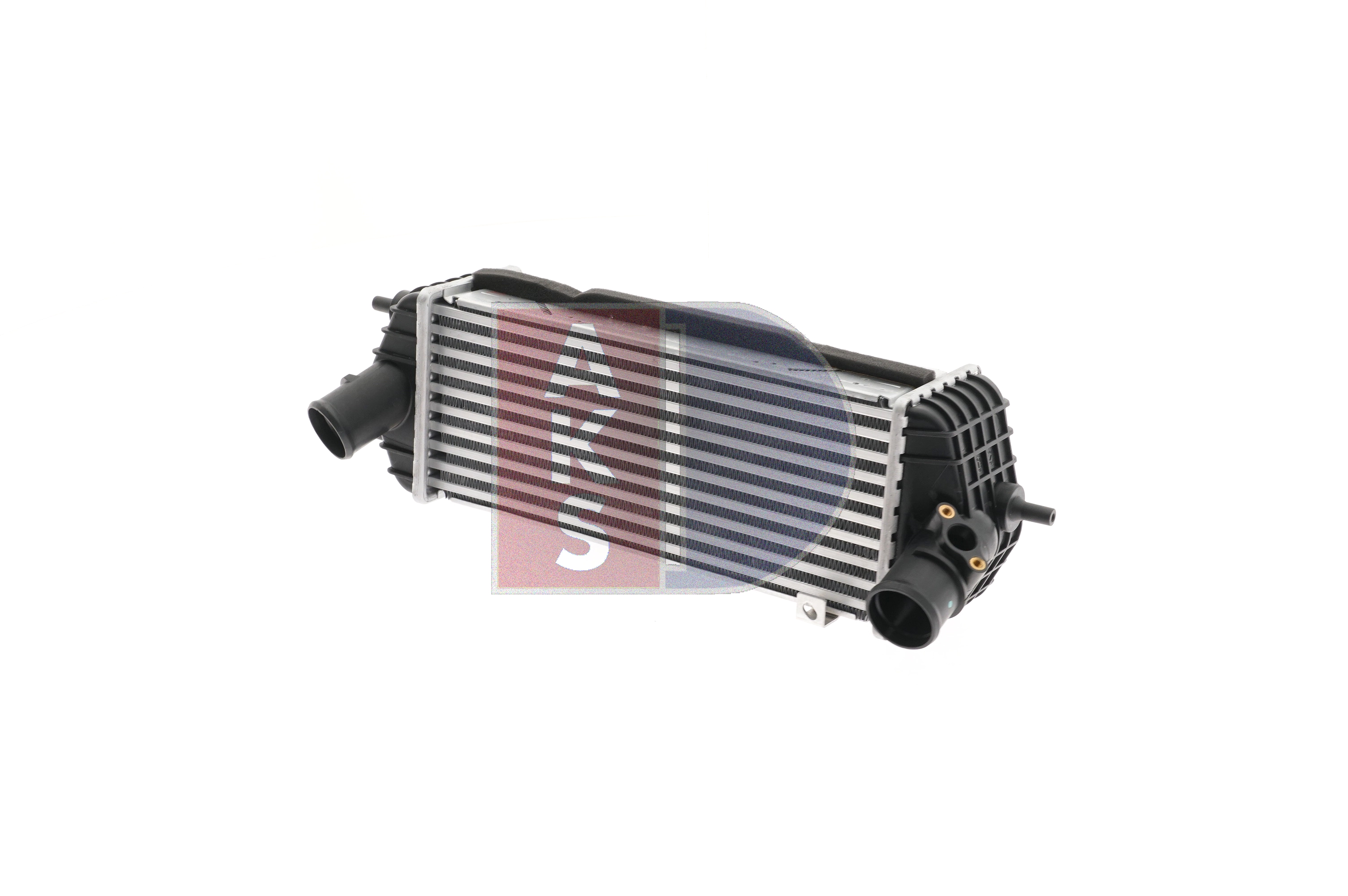 AKS DASIS 567018N: Intercooler Aluminium, plast