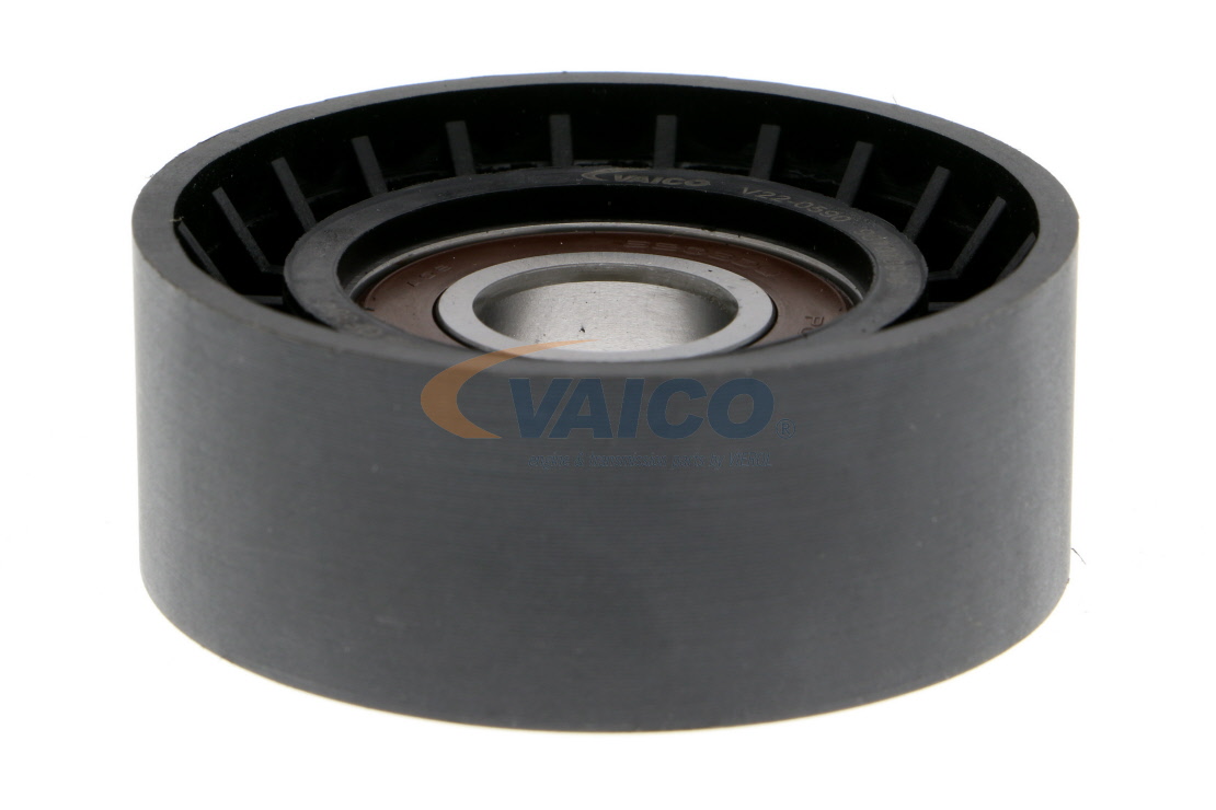 VAICO V22-0590: Kiristysrulla, moniurahihna Ø: 65mm, Ø: 65mm, Ilman pidikettä, Original VAICO Quality