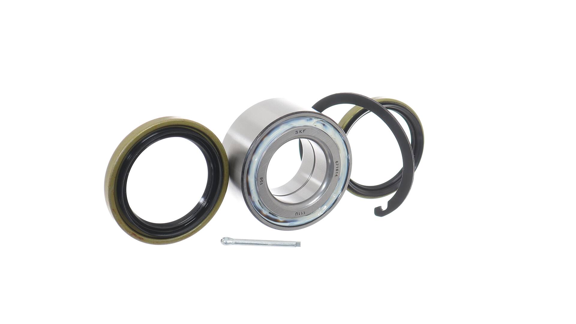 SKF VKBA 3309: Juego de cojinete de rueda con retén para ejes