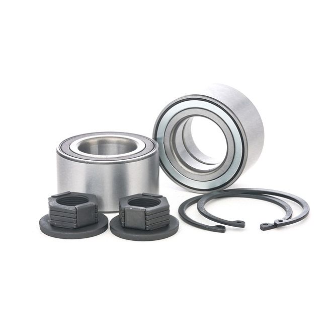 RIDEX 654W1016: Kit cuscinetto ruota Assale anteriore bilaterale, contiene 2 kit cuscinetti ruota