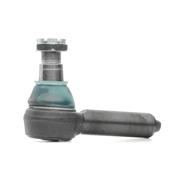 RIDEX 914T0497: Rótula de dirección Eje trasero izquierda, Eje delantero, izquierda, Eje delantero, derecha, Eje trasero, derecha, 120mm, con tuerca almenada rebajada