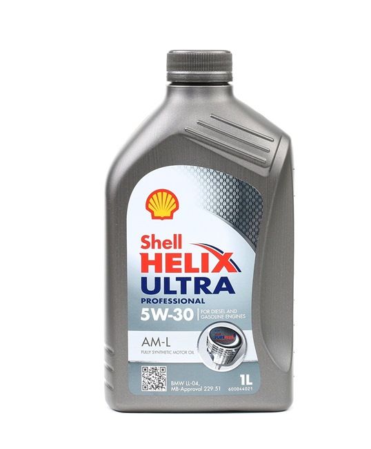 SHELL 550040576: Motorolje 1l, 5W-30 Helix, Ultra Prof AM-L