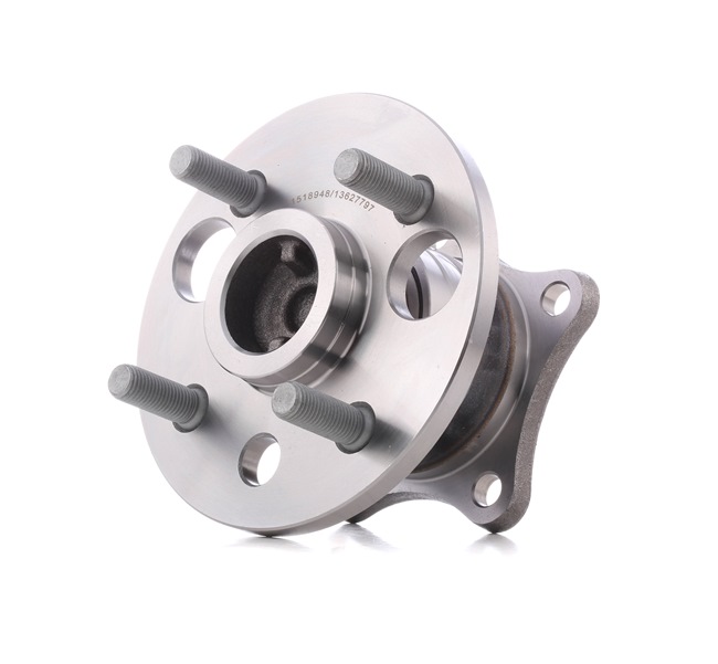 RIDEX 654W0573: Juego de cojinete de rueda Eje trasero, con anillo sensor ABS