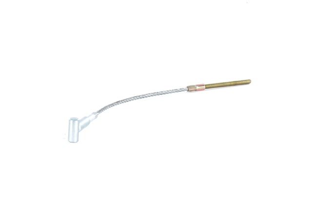 RIDEX 124C0234: Handbremsseil vorne, 279mm, mit Zubehör