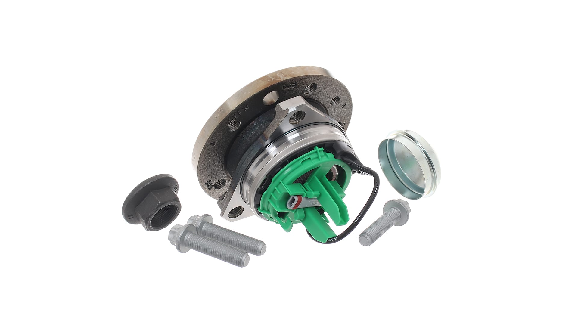 SKF VKBA 6506: Комплект колесен лагер с вграден сензор за ABS