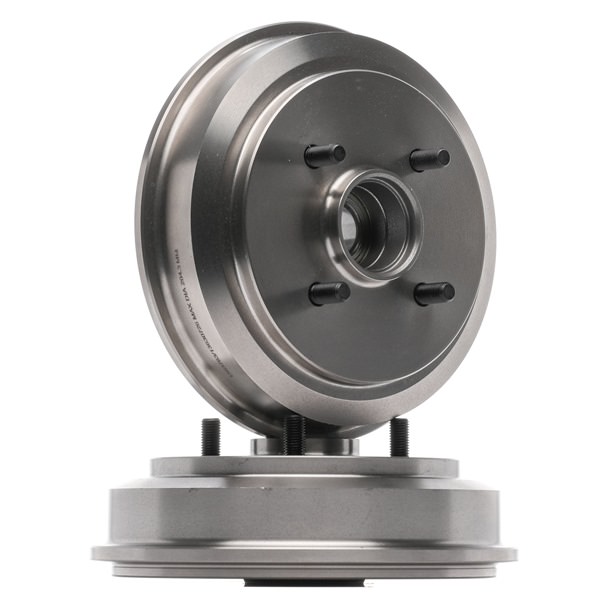 RIDEX 123B0112: Bremstrommel Hinterachse, 243,0mm, mit integriertem Radlager