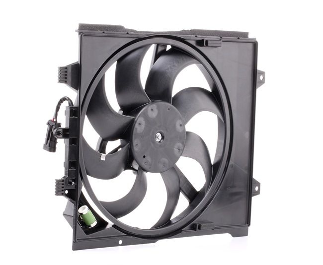 RIDEX 508R0064: Ventilador de radiador 400mm, com estrutura do ventilador do radiador (caixilho)