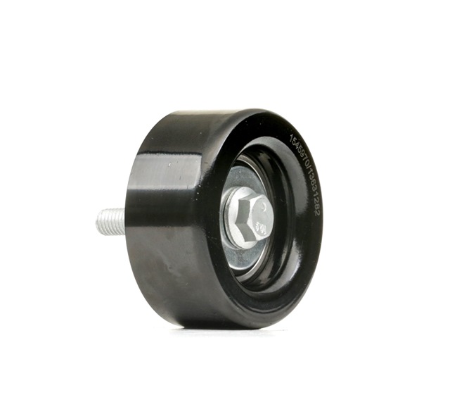 RIDEX 310T0177: Feszítőgörgő, hosszbordás szíj Ø: 76mm, csavarral