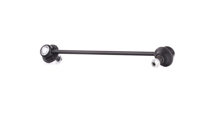 RIDEX 3229S0423: Drążek / wspornik, stabilizator Oś przednia, z lewej, 300[mm], Stal