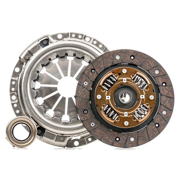 RIDEX 479C0181: Kupplungssatz mit Kupplungsdruckplatte, mit Kupplungsscheibe, mit Ausrücklager