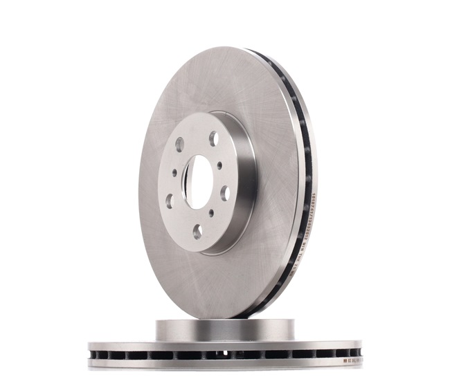 RIDEX 82B1259: Bremsscheibe Vorderachse, Ø: 276,6mm, Belüftet, Gusseisen, Ø: 276,6mm, unbeschichtet, ohne Schrauben