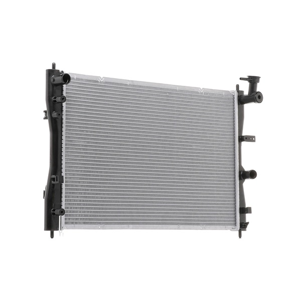 RIDEX 470R0723: Radiateur du moteur Matière plastique, Aluminium