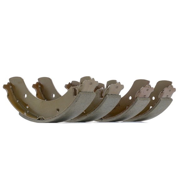 RIDEX 70B0258: Bremsbackensatz Hinterachse, ohne Handbremshebel