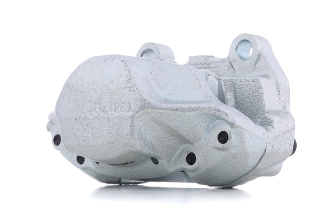 RIDEX 78B0698: Bremssattel Vorderachse links, mit Halterahmen