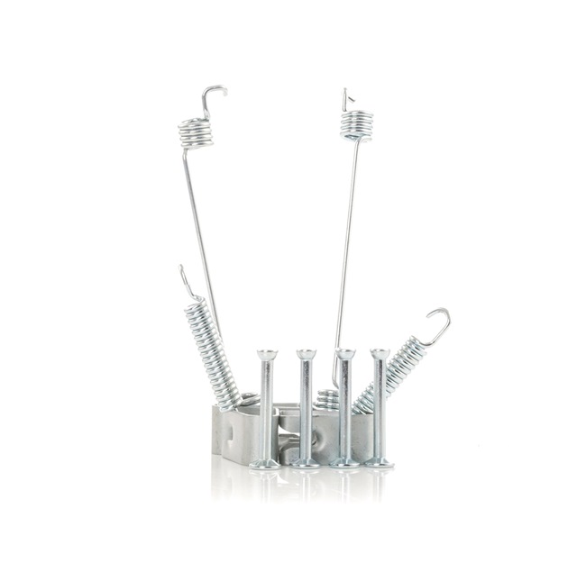 RIDEX 1502A0059 Tilbehørssæt, bremsebakker FORD FIESTA 4 (JA, JB) 90 HK Benzin hvad koster