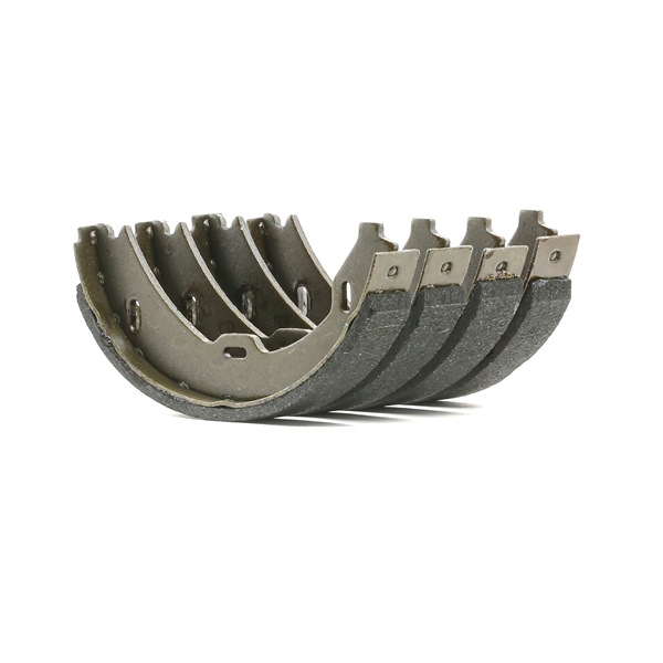 RIDEX 70B0296: Bremsbackensatz Hinterachse, 180mm, ohne Hebel, ohne Zubehör