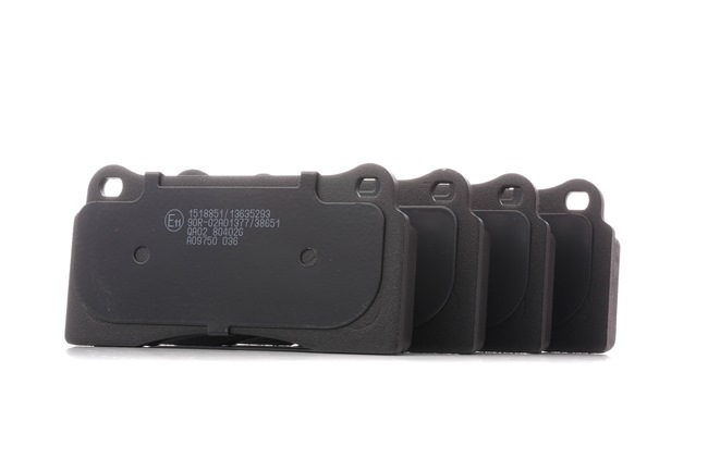 RIDEX 402B1108: Plaquettes de frein Essieu avant