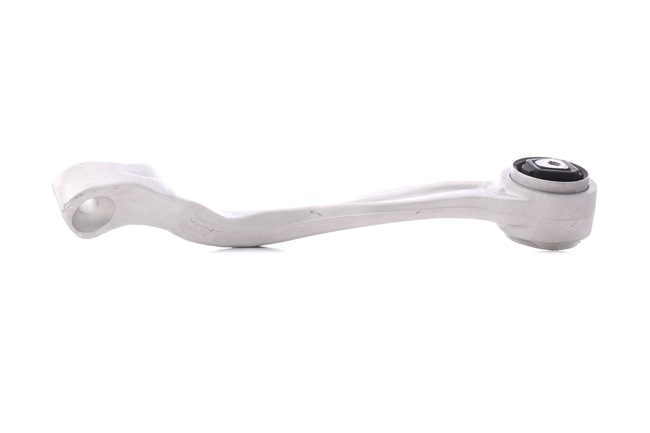 RIDEX 273C0886: Querlenker Vorderachse links, unten, Aluminium, mit Zubehör, mit Gummilager