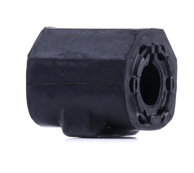 RIDEX 1334A0083: Zawieszenie, stabilizator oś przednia po obydwu stronach, Guma, 16,5[mm]
