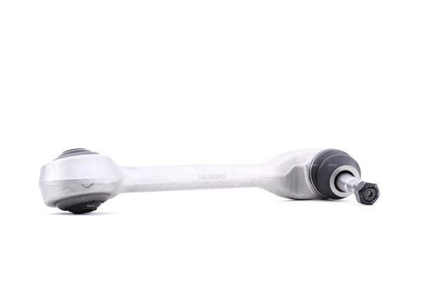 RIDEX 273C0810: Wahacz, zawieszenie koła Oś przednia, z lewej, na dole, z tyłu, Aluminium, z przegubem nośnym / prowadzącym, z poduszką gumową