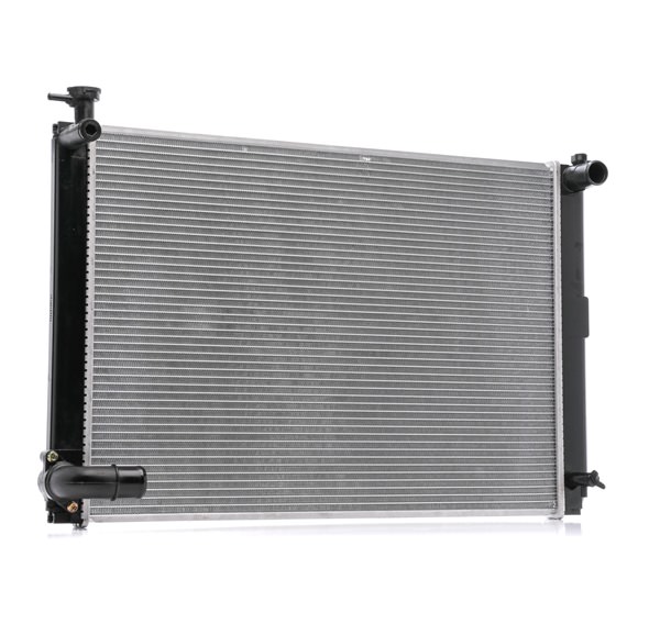 RIDEX 470R0798: Chłodnica, układ chłodzenia silnika Tworzywo sztuczne, Aluminium