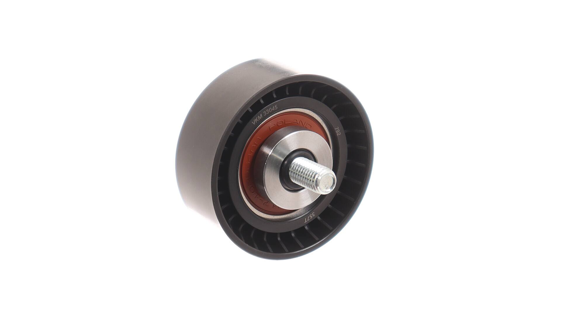 SKF VKM 33045: Polea inversión / guía, correa poli V Ø: 70mm, con material de fijación
