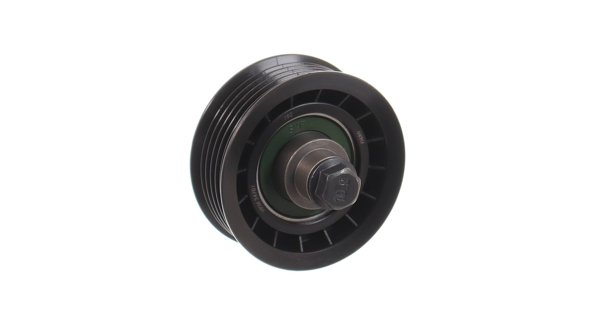 SKF VKM 34701: Rola ghidare / conducere, curea transmisie Ř: 65mm, cu material de prindere