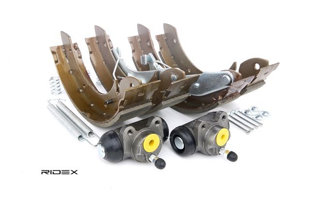 RIDEX 3859B0005 Sada bŕzd, Bubnová brzda PEUGEOT Partner Origin Combispace (G_) 69 KS nafta cena