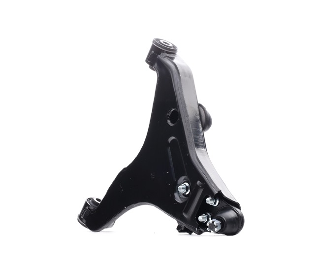 STARK SKCA-0051081: Bras de suspension inférieur, Essieu avant droit, Tôle d'acier, avec support en caoutchouc, avec rotule de suspension