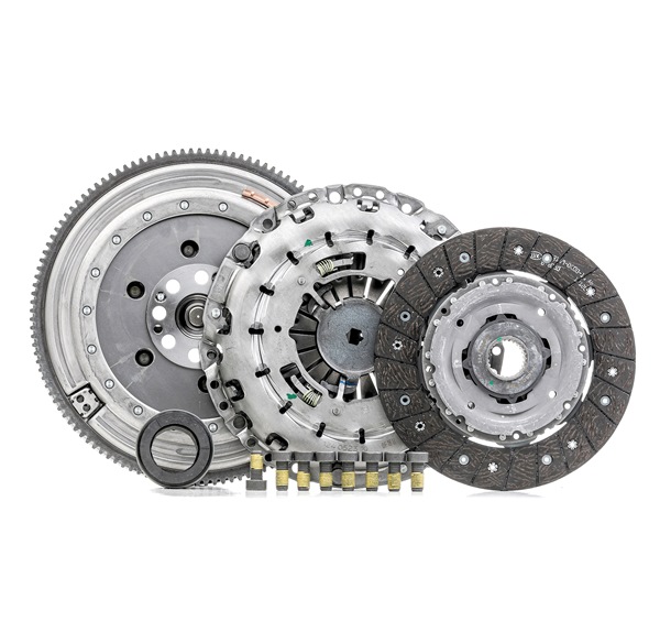 LuK 600 0298 00: Kit de embraiagem LuK RepSet DMF com casquilho-guia, com rolamento de desembraiagem, com forquilha de desembraiagem, com volante do motor, com jogo de parafusos, Volante do motor de duas massas sem disco de encosto