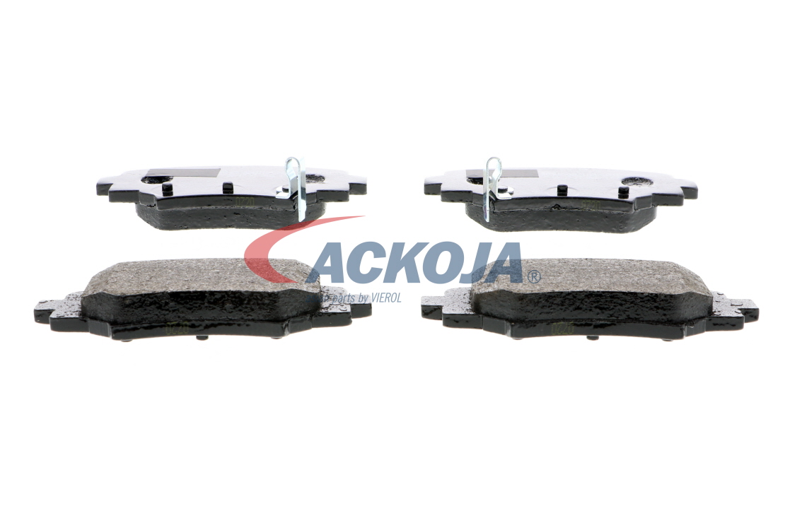 ACKOJA A32-0240: Jarrupalat, levyjarru Q+, original equipment manufacturer quality Taka-akseli