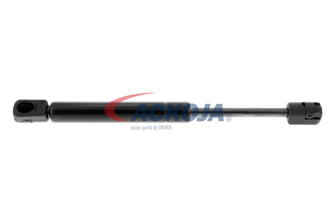 ACKOJA A32-0249: Gāzes atspere, Bagāžas / Kravas nodalījuma vāks Original ACKOJA Quality no abām pusēm, Automobiļa aizmugurējās durvis/Bagāžas nod. vāks, 235mm