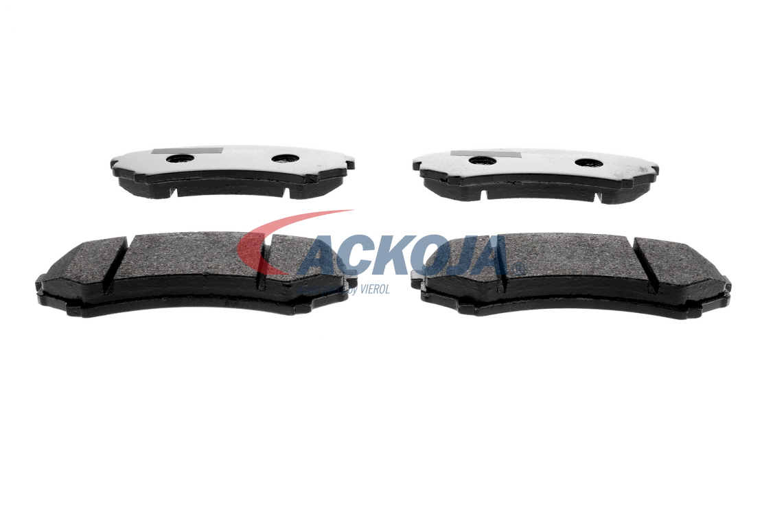 ACKOJA A37-0012: Plăcuțe de frână Q+, original equipment manufacturer quality punte fata