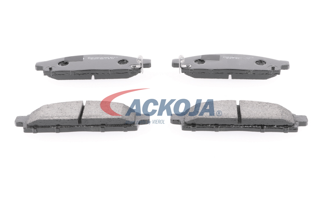 ACKOJA A37-0028: Fékbetét készlet, tárcsafék Q+, original equipment manufacturer quality elsőtengely