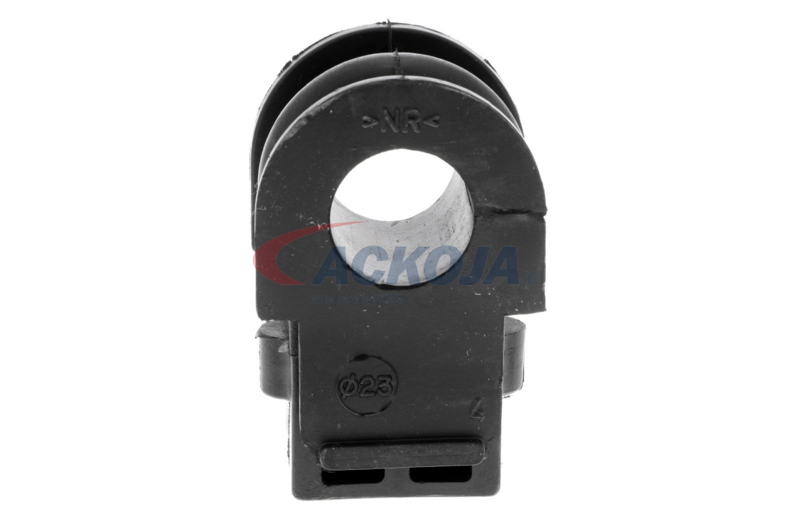 ACKOJA A38-0295: Silent bloc de barre stabilisatrice Qualité ACKOJA originale Essieu avant gauche, Essieu avant droit, Caoutchouc, 23mm