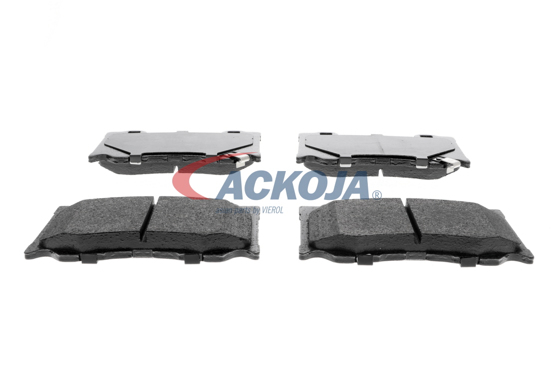 ACKOJA A38-0322: Plăcuțe de frână Q+, original equipment manufacturer quality punte fata
