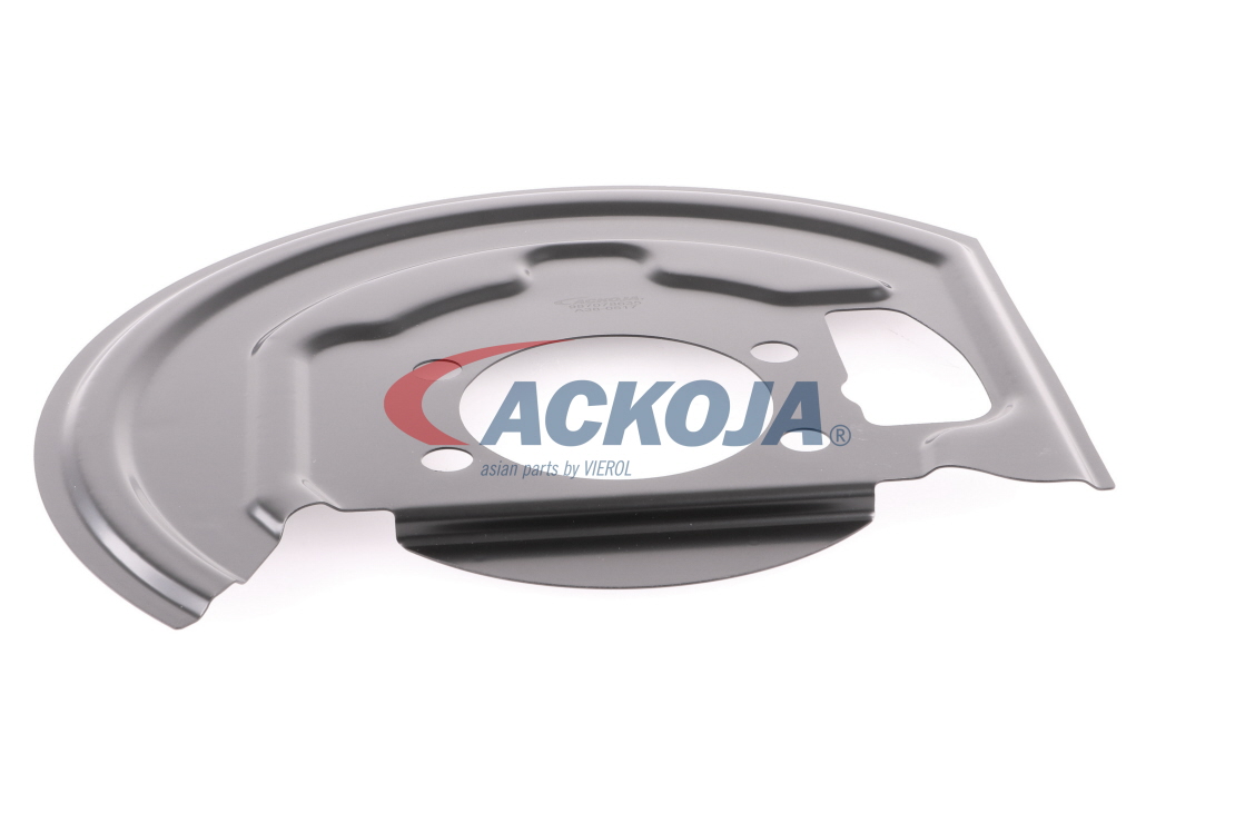 ACKOJA A38-0517: Panel rozbryzgiwujący, tarcza hamulcowa Oryginalna jakożż ACKOJA Oś przednia, z lewej