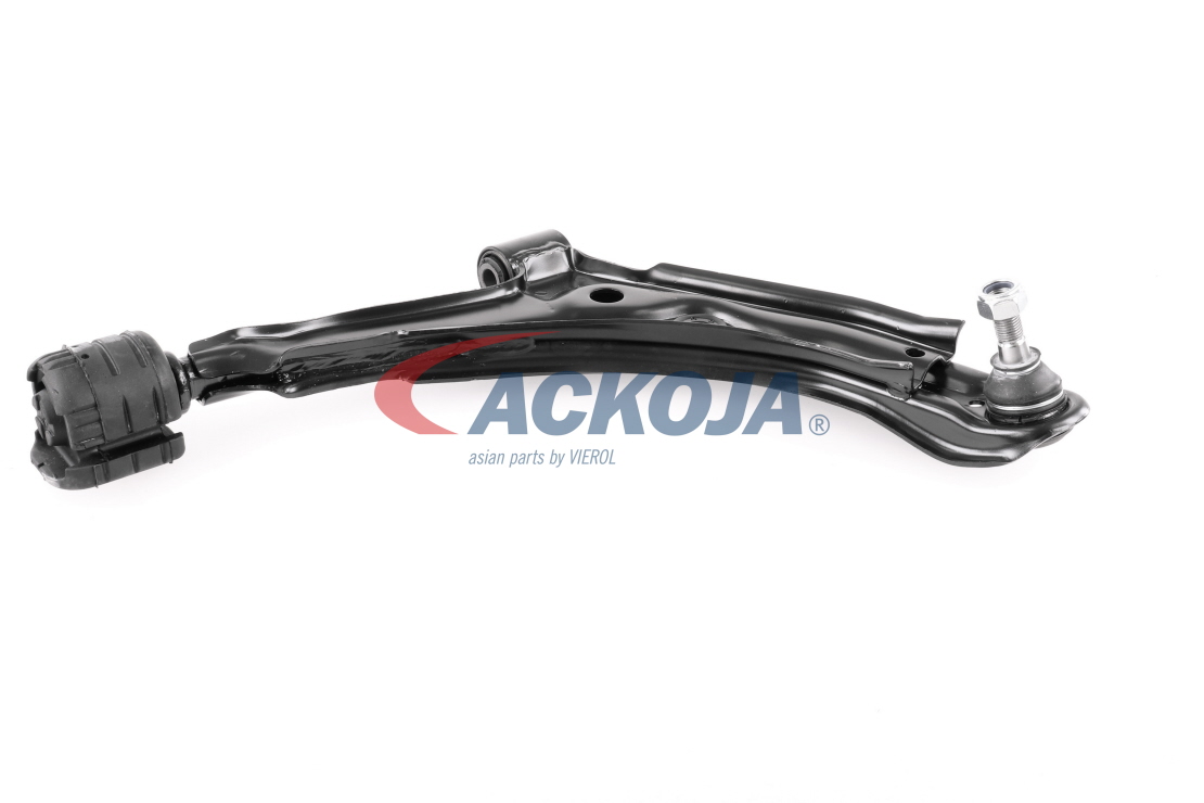 ACKOJA A38-9554: Brat, suspensie roata Original ACKOJA Quality dreapta, axa fata jos, tabla de otel