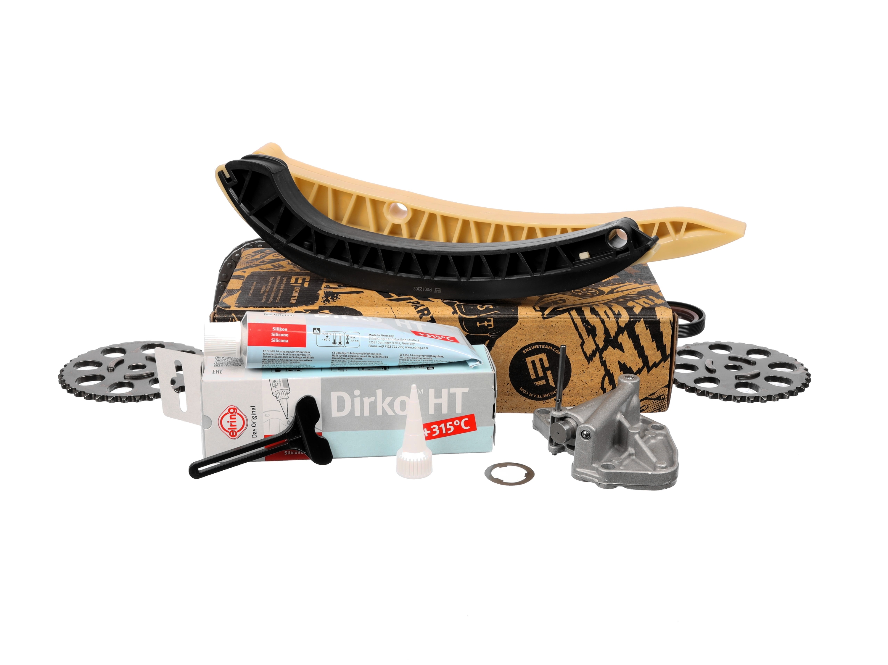 ET ENGINETEAM RS0074: Kit de cadena de distribución boxET – service kit con ruedas dentadas