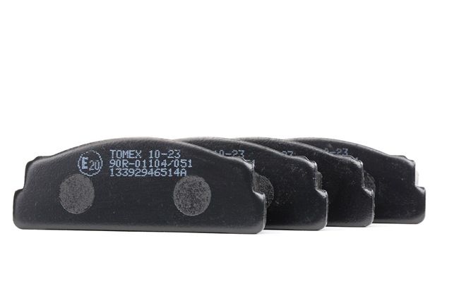 TOMEX brakes TX 10-23: Bremseklodser foraksel