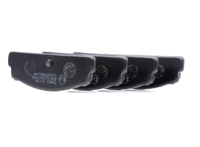 TOMEX brakes TX 10-24 Stabdžių kaladėlės FSO POLONEZ III 69 AG dyzelinas kaina