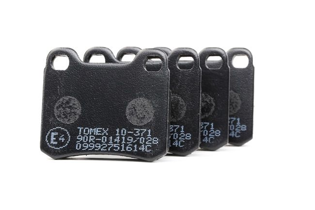 TOMEX brakes TX 10-371 Τακάκια φρένων MERCEDES-BENZ C-class Sedan (W202) 150 PS Βενζίνη κόστος