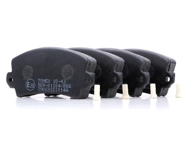 TOMEX brakes TX 10-43: Juego de pastillas de freno con accesorios