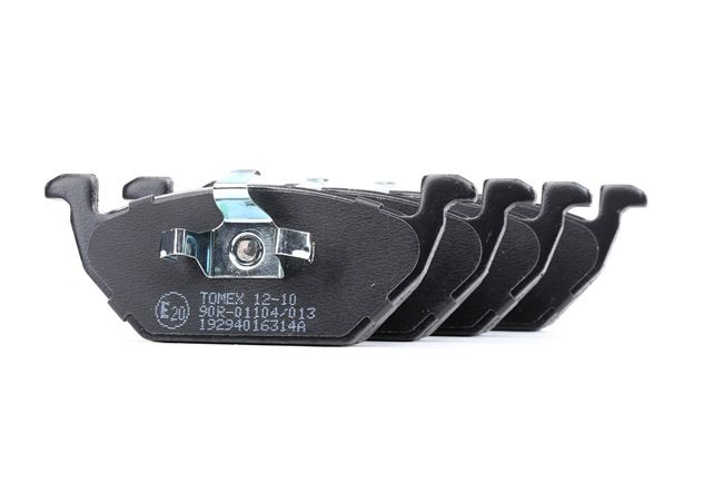 TOMEX brakes TX 12-10: Brzdové platničky predna naprava
