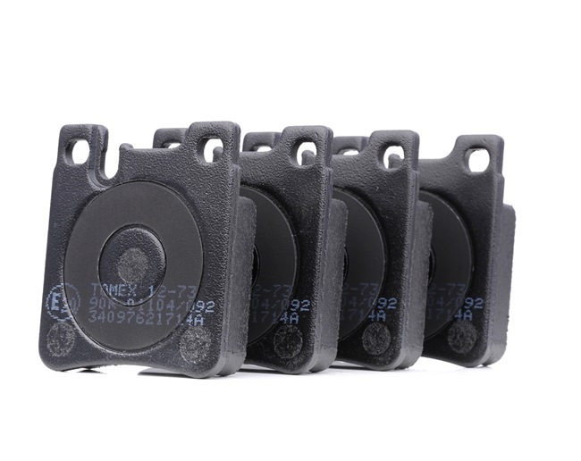 TOMEX brakes TX 12-73 Τακάκια φρένων MERCEDES-BENZ C-class Coupe (CL203) 354 PS Βενζίνη κόστος